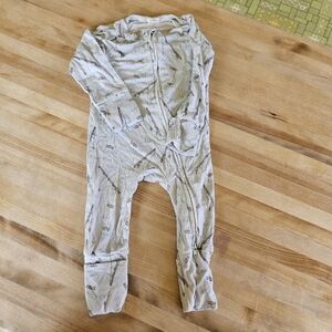 Larkspur Baby Bamboo Convertible Footie 3-6 Month